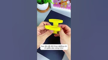 ✂️ Biến hình chữ thập thành hình vuông – thí nghiệm thủ công siêu thú vị