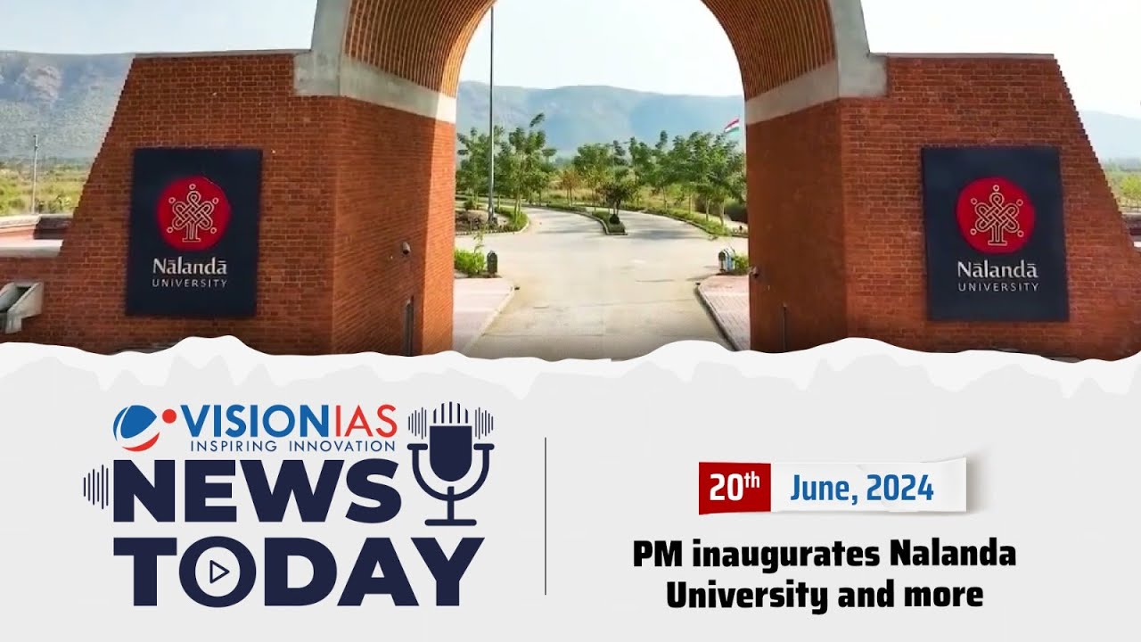 News Today | Daily Current Affairs | 20th June, 2024 - YouTube