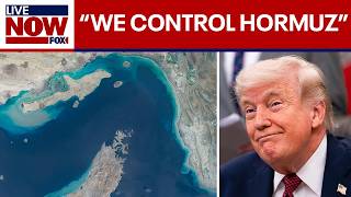 US controls Strait of Hormuz, not Iran, President Trump says