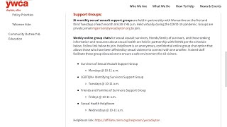 YWCA seeing increase in virtual domestic violence support group attendees during pandemic