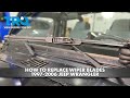 How to Replace Wiper Blades 1997-2006 Jeep Wrangler