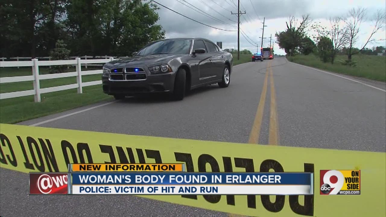 Woman's body found along road in Erlanger