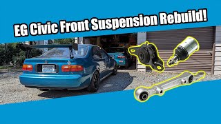 The WORST ball joint I've ever seen! | 1992-1995 Honda Civic Lower Ball Joints Control Arms How to by AHS motorsport 364 views 2 weeks ago 23 minutes