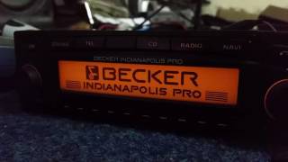 Becker Indianapolis Pro. Be7950 Radio Code Free. Serial Number. - Youtube