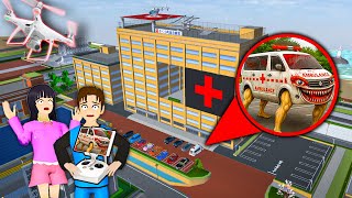 Yuta & Mio Panic DRONE SUCCESSFULLY CAPTURES THE ACTUAL AMBULANCE ANOMALY in Sakura City⁉️