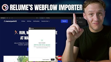 How To Import Your Relume Designs into Webflow!