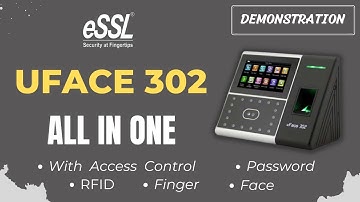 ESSL UFACE 302 FULL Details and Demonstration in Hindi