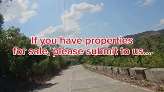 Overlooking lot for sale near highway &amp; Beaches Guindulman Bohol Philippines