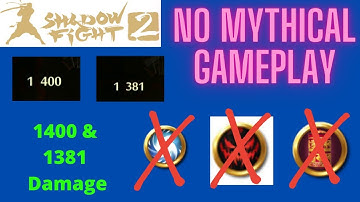Shadow Fight 2 No Mythical Enchantment Gameplay