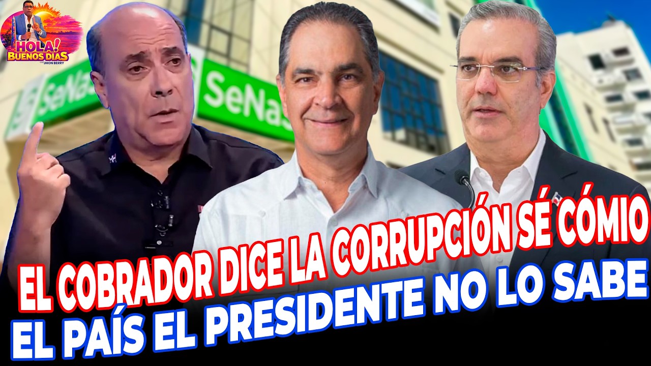 EL COBRADOR DICE LA CORRUPCIÓN SÉ CÓMIO EL PAÍS EL PRESIDENTE NO LO SABE