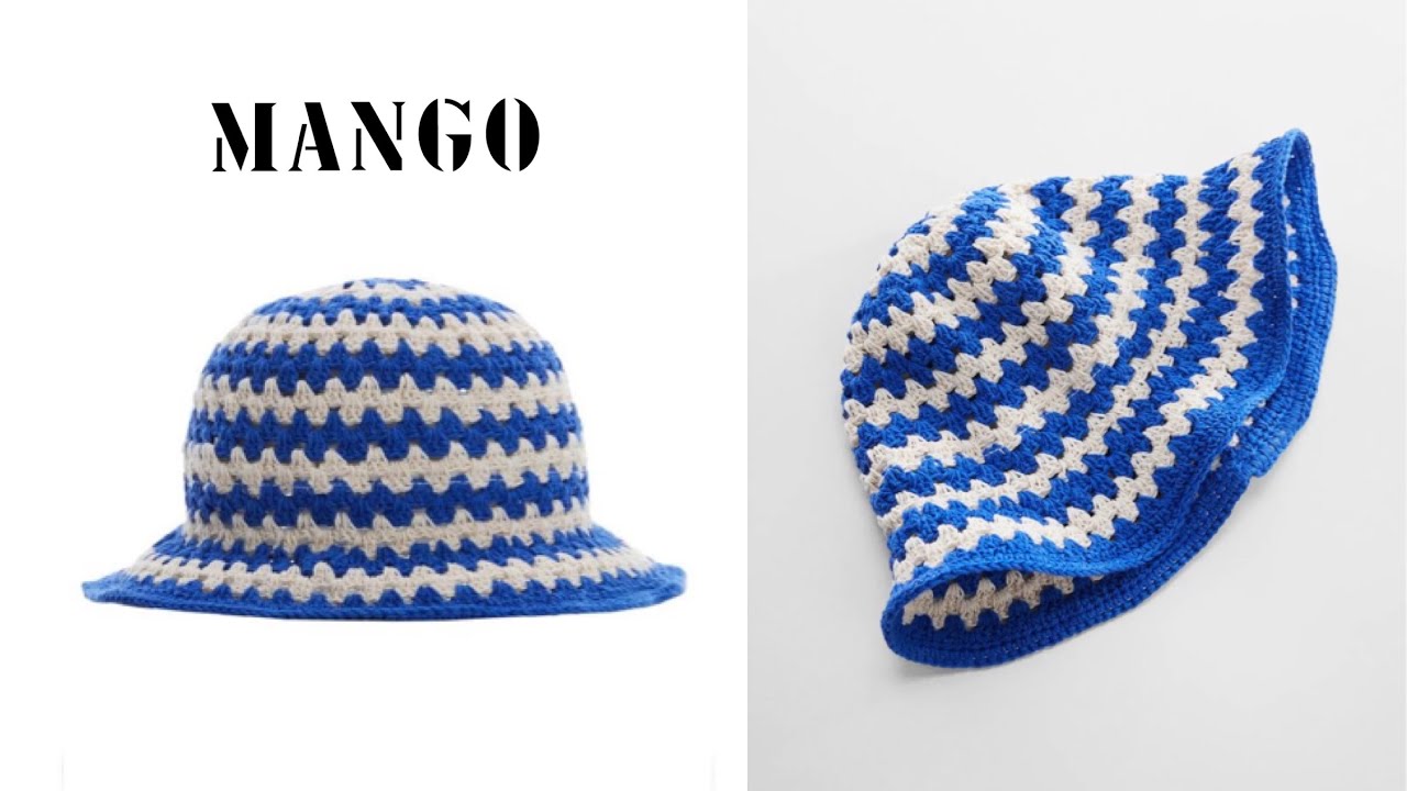 MANGO MARKA ÖRGÜ ŞAPKA YAPIMI 💙