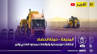 المنيعة - حملة الحصاد.. إمكانات لوجيستية وتوقعات بمردود فلاحي وفير
