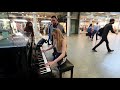 Ella, The Interstellar Girl Plays An Amazing Cover On Public Piano