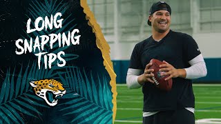 Famous How to Long Snap with Jacksonville Jaguars Long Snapper Ross Matiscik || Long Snapping Tips Net Worth