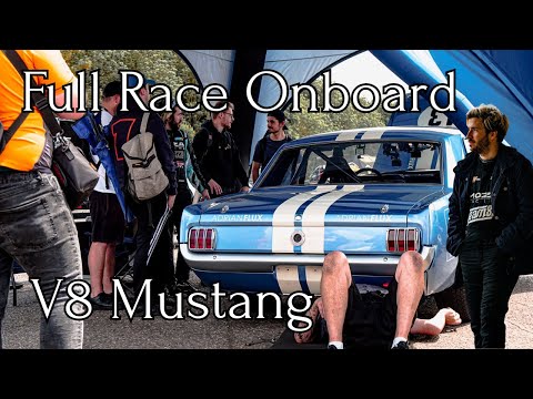 Jimmy Broadbent and Matt Neal - Full Race Pedal Cam Onboard Brands Hatch GP, 1965 V8 Mustang