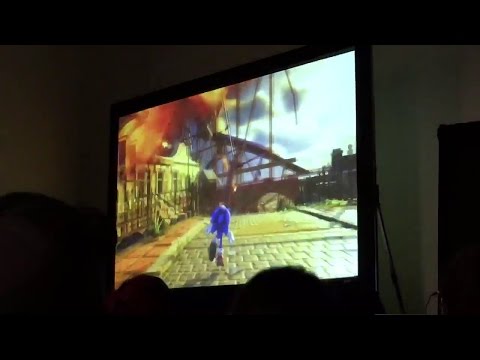 Sonic Forces Off-Screen Gameplay