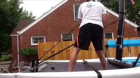 Stepping mast solo-Hobie Getaway