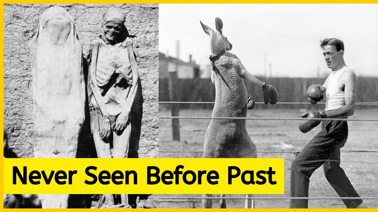 28 Never Seen Before Old and Weird Photos You Won't Believe Exist! Prepare to Be Amazed