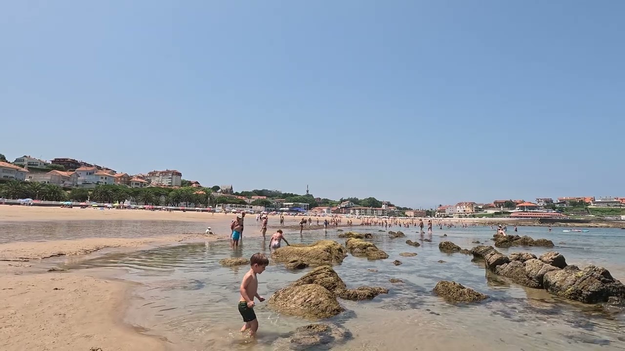 playa comillas walk junio 2025 4K HD