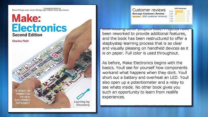 Make electronics learning through discovery review năm 2024