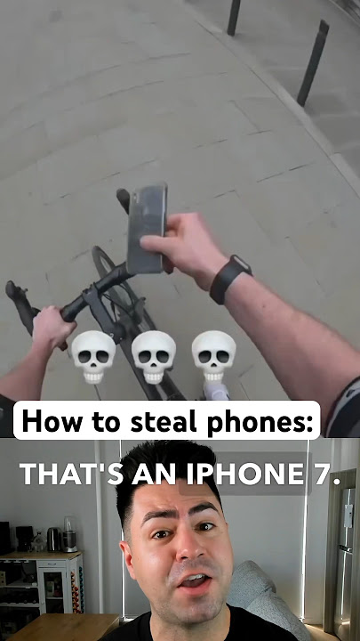 Cartel cyclist stealing iPhones 🚴‍♂️📲