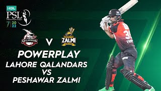 Powerplay | Lahore Qalandars vs Peshawar Zalmi | Match 9 | HBL PSL 7 | ML2T screenshot 3