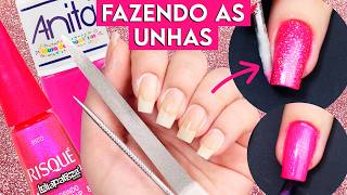 Fiz as Unhas com NOVOS Esmaltes da Risqué, Anita e Cora em uma Misturinha | Esmaltação Completa