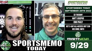 NFL Week 4 Predictions | MLB Pitcher Props | SportsMemo Today | Free Sports Picks for Sept 29