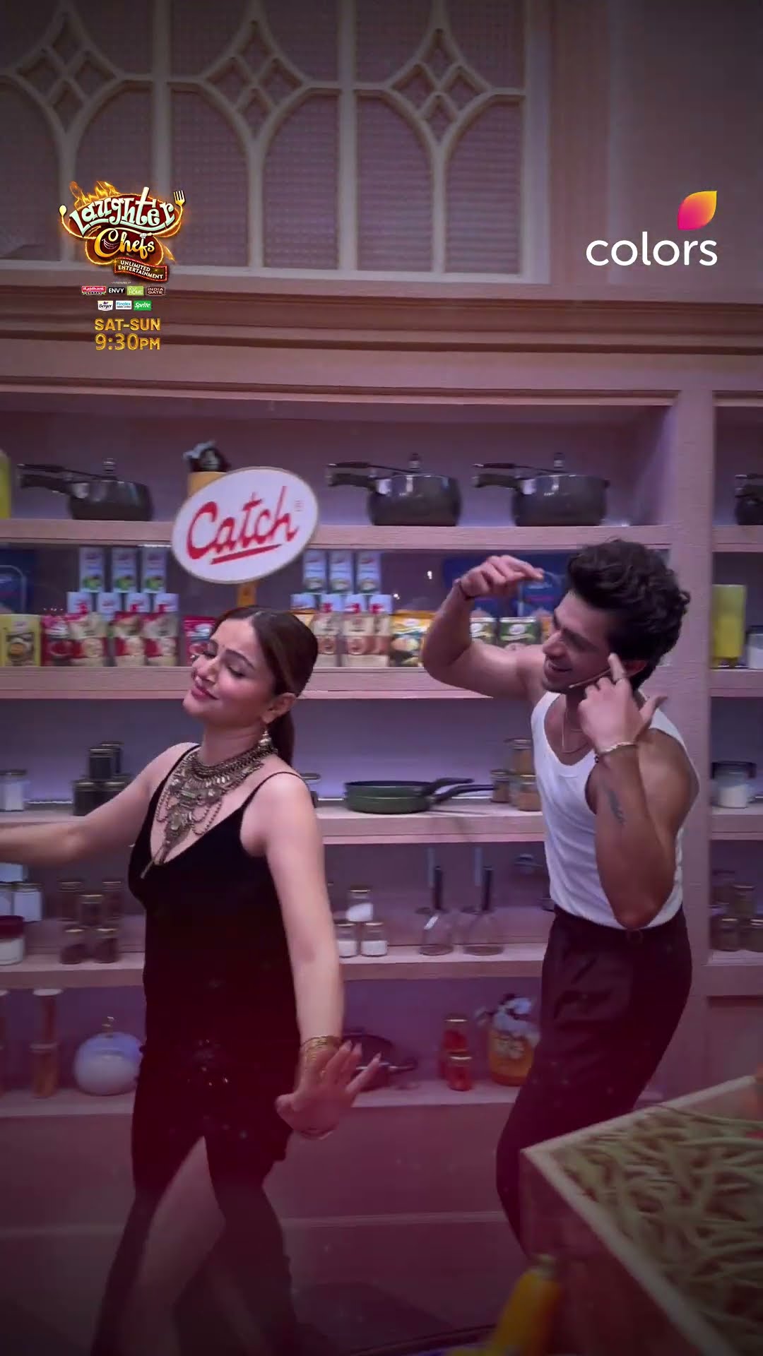 Rubina and Abhishek Cute Moment | Laughter Chefs