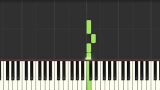 I Melt With You Modern English [Easy Piano Tutorial] (Synthesia) Right Hand Only