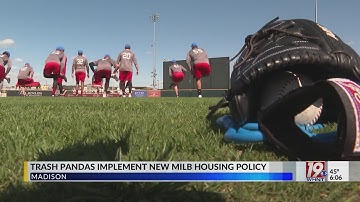 Trash Pandas Implement New MiLB Housing Policy
