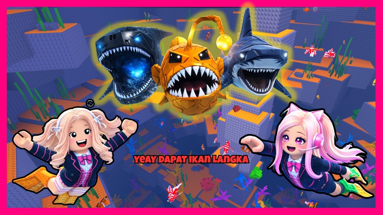 GG GAMING! DI GAME INI HARUS PERTARUHKAN NYAWA DEMI DAPATKAN IKAN TERLANGKA | DIVE DOWN