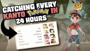HOW EASILY CAN YOU CATCH EVERY POKEMON IN LET