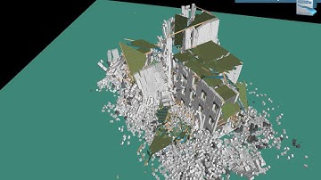 INACHUS - Structural Analysis of a Historic building, Devastating earthquake, Case 4