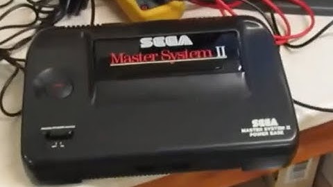 First Thing To Check When Sega Master System 2 Wont Tune In, Power Supply