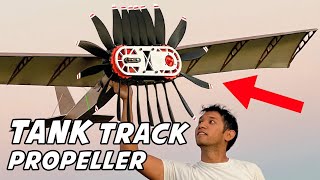 Weird Airplane Experiments (tank tread propeller, spring plane, multi-wing plane) by PeterSripol 2,635,852 views 4 months ago 14 minutes, 11 seconds