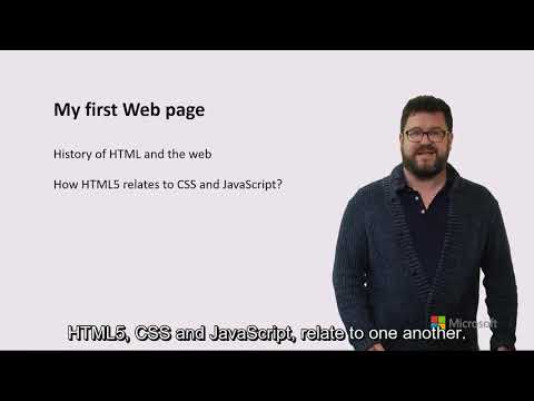Module 1| My First Webpage | Microsoft | W3Cs | Web Development | Front-End Developer | Edx Course