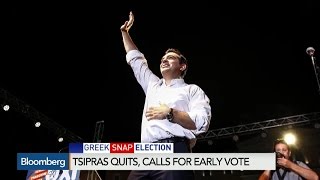Tsipras Gambles on Early Vote in Greece Tsipras Gambles on Early Vote in Greece