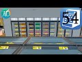 Supermarket simulator54 nouvelle licence  on change le magasin pour une meilleure opti 