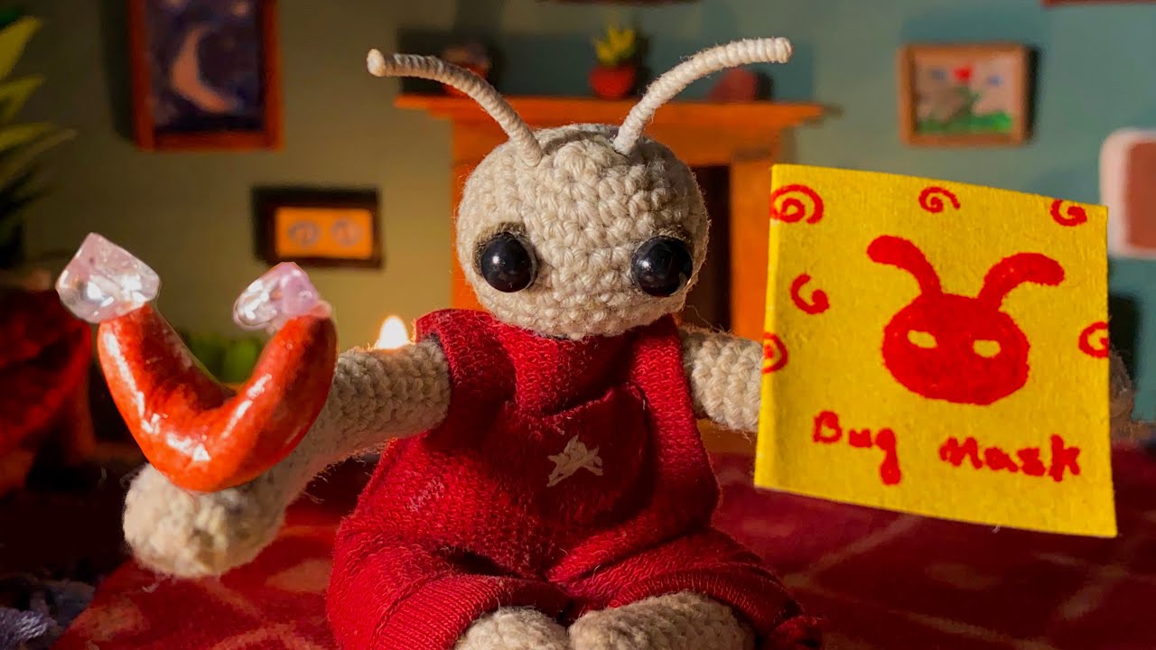 beetle friend helps you relax and sleep on a rainy day ASMR 💤🌧️