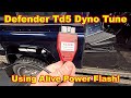 Defender td5 dyno remap with alive power flash