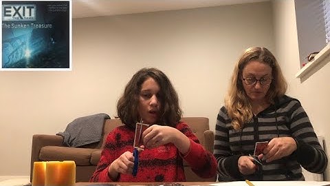 EXIT the game the sunken treasure (spoiler alert)