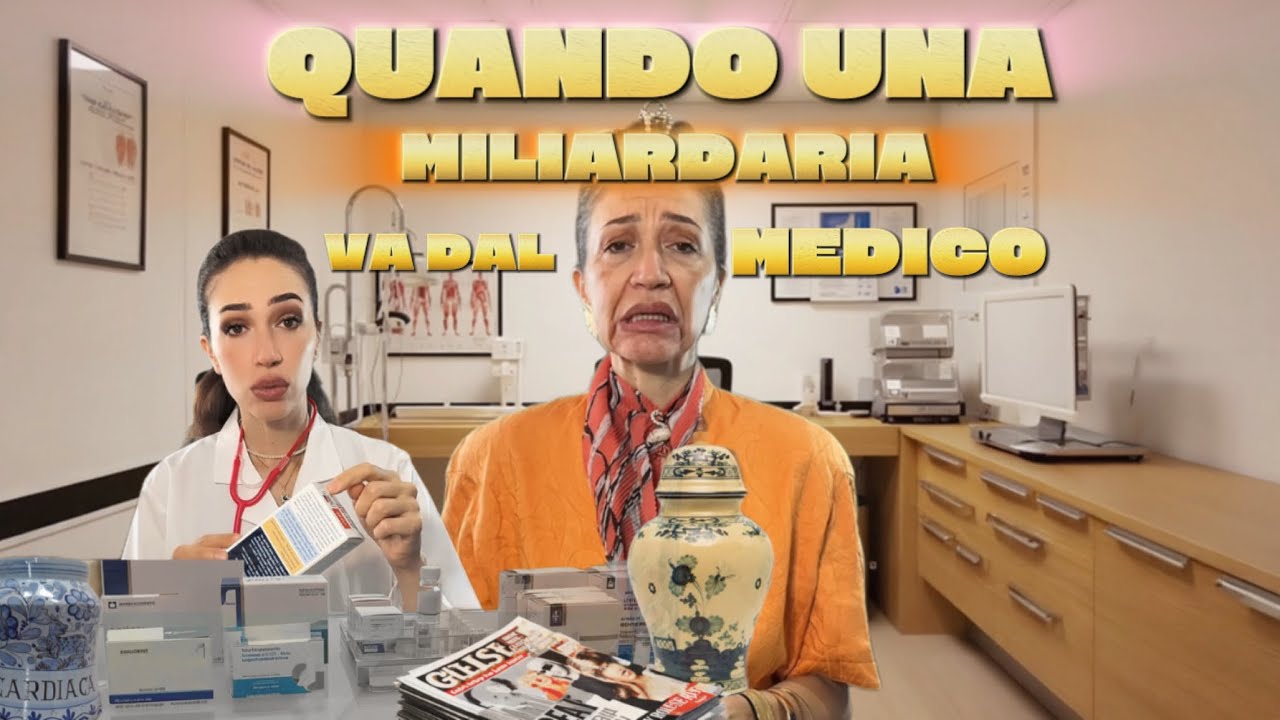 🤣Quando una miliardaria va dal medico