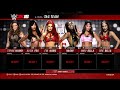 WWE 2K16 Divas 6-Man Tag Team / PS4 Gameplay