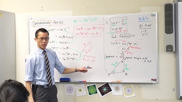 Trigonometric Ratios of Complementary Angles (3 of 3: Constructing a helpful triangle)