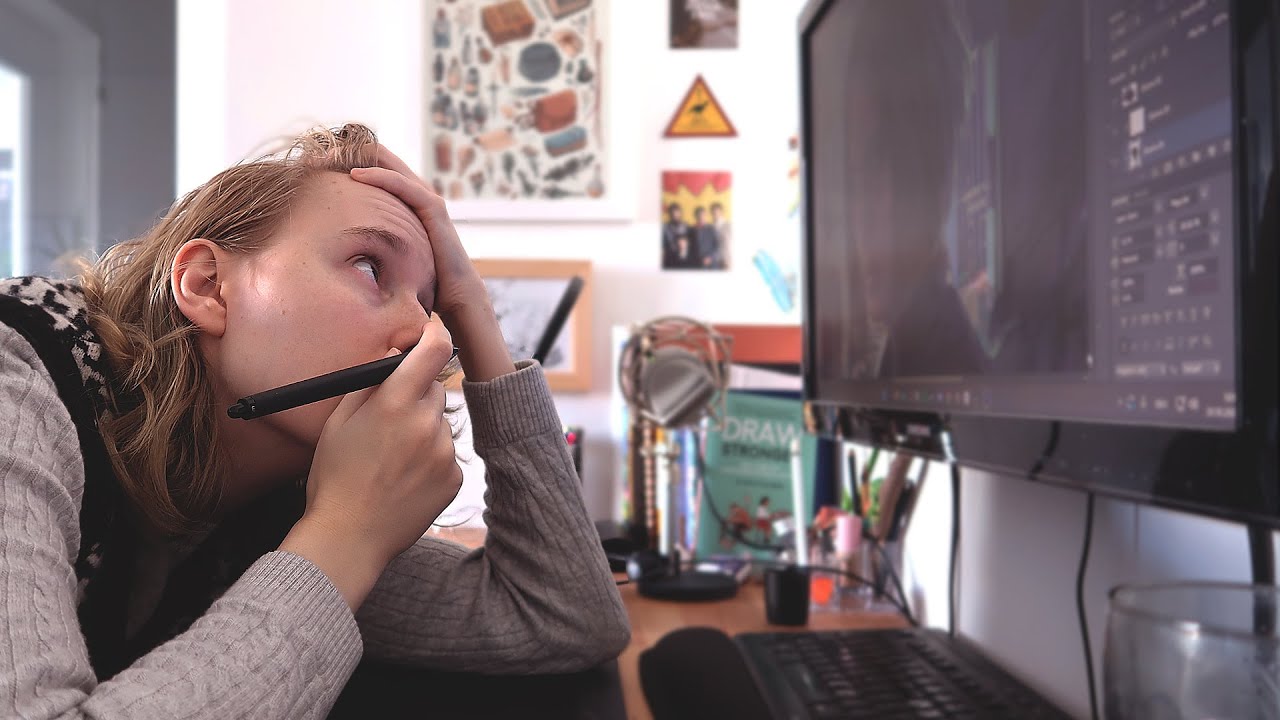 Art and Procrastination⌛ Self Sabotage for Artists