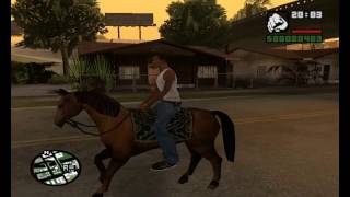 Gta San Andreas Horse Animal Mod How To Install Easy With Gameplay