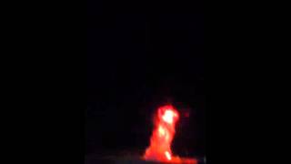 Tannerite explosion at night