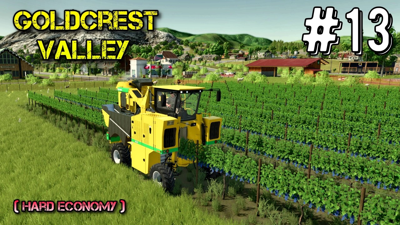 Fs25 Gold Map Gold Crest Valley Map -Start $ 0- Timelapse Ep 13 Farming Simulator 25 ...