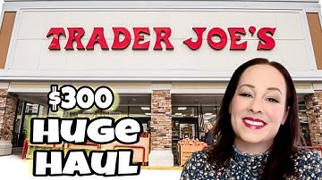 MY FIRST TRADER JOE’S HAUL ! ITS HUGE!